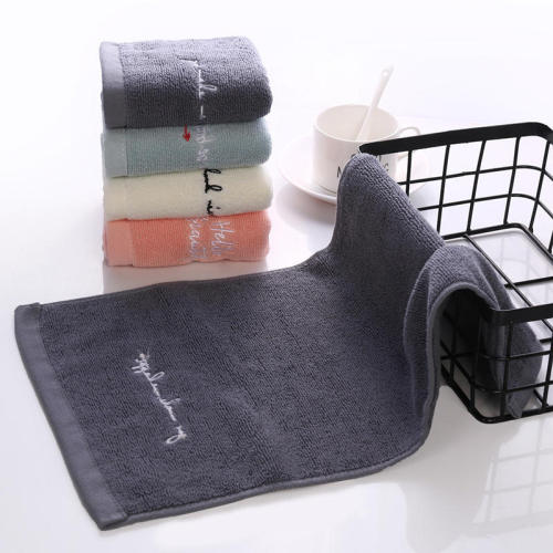 Baby Face Towel 100% cotton Fabric Anti-Bacterial Baby Washcloth Face towel Supplier