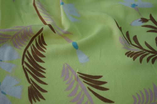 120d30s Viscose Moroccan Crepe Print Fabric