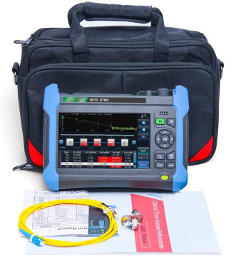 Testeur QX70 OTDR 1310/1550 / 1625 nm avec interfaces ST FC SC LC pour le réseau OTDR SM / MM