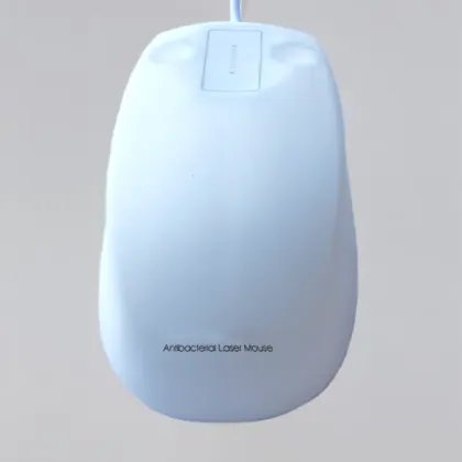 waterproof dustproof laser medical mouse, industrial mouse by sealed silicone