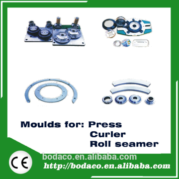 Die Mould For Press Curler And Rail Seamer