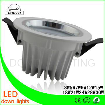 Epistar के साथ प्रकाश 5W/7W/9W/12W 15W छत