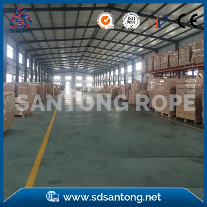 braided red nylon line