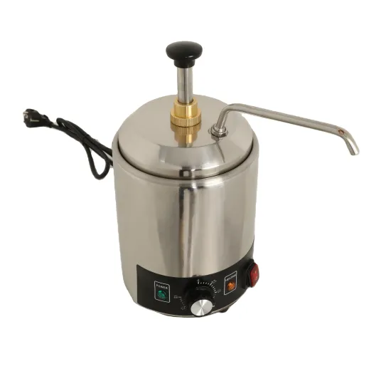 Single Head Electric Nacho Cheese Sauce Dispenser with Pump for Fast Food Restaurant Kitchens