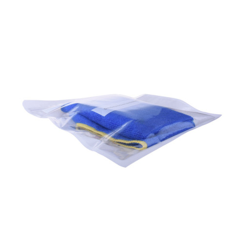 Compostable PLA 3 side seal bag for shirt