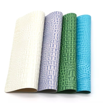 Imitation Crocodile Faux PU Leather: Ideal Material for Bag Upholstery