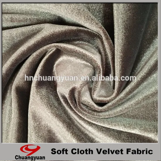 2016 China warp knitting new sofa fumiture fabric fashion KS velvet fabric