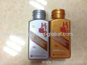 Heat Transfer Printing Pe Medicine Bottle 