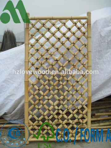 bamboo panels/lattice panel for australian market/good lattice bamboo screens