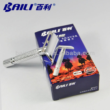 Silver Metal Double Edge Razor