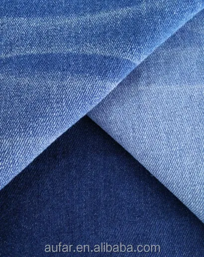 High stretch indigo color good quality denim fabric