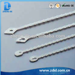 PA66 Releasable Fixed Nylon Beaded Cable Tie
