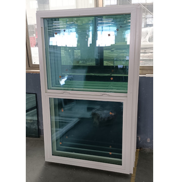 PVC Single Hung Tilt Windows with Grilltube Fixed Mosquito Net Screens