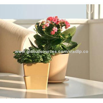 Flower Pots, Made of PS