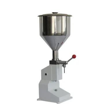 New 50ml Essential Oil Cosmetics Filling Machine: Piston Type for Lotion, Liquid, Cream, Paste, Honey