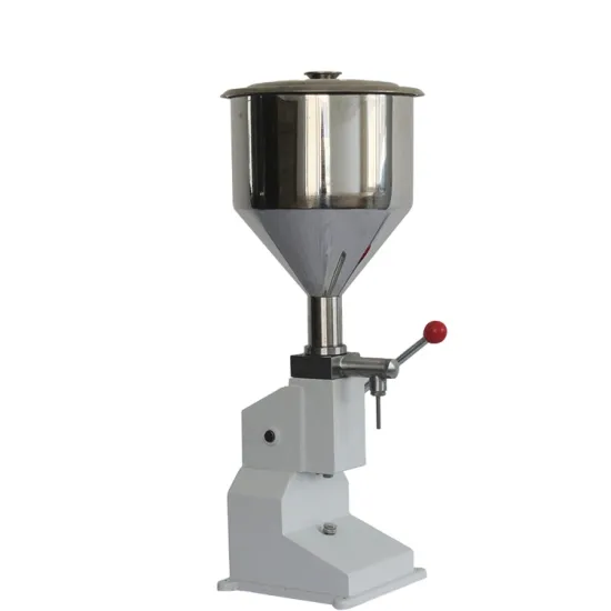 New 50ml Essential Oil Cosmetics Filling Machine: Piston Type for Lotion, Liquid, Cream, Paste, Honey