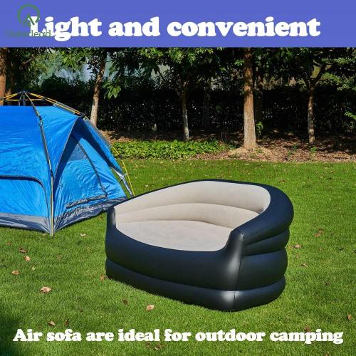 corner outdoor sofa Inflatable Couch Sofa for Outdoor and Living Room Factory