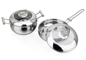Stainless Steel Kitchenware 4PCS Cookware Set