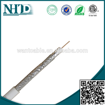 100% pure copper rg6 drop cable