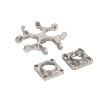 Lost wax casting flange