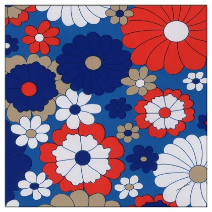 flower design printed film for man made leather