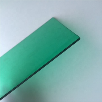 玻璃绿色3mm双面增强PC耐力板