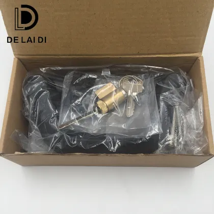 New design sliding D lock doors handle