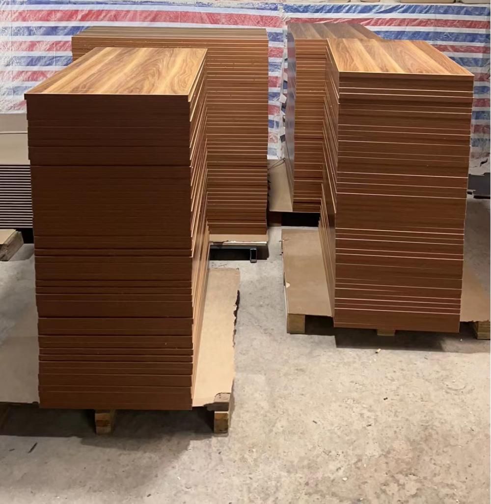 rangi nyeupe pande mbili melamine laminated plywood