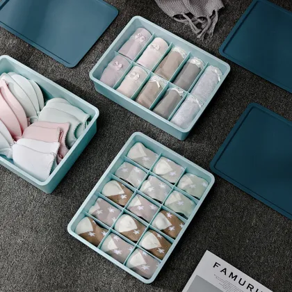underware organizer bra storage box with 10 grid