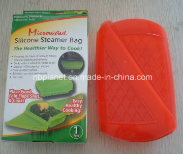 Mikrowelle Silikon Dampfgarer Food Container