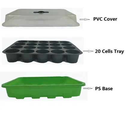 20-Cell Plastic Nursery Seed Tray