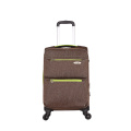 Customzied 3pcs spinner nylon lightweight travel luggage
