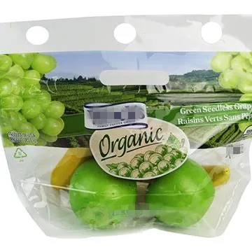multi breath holes bag for organic fruit vegetable