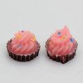 Groothandel Leuke Cupcake Vormige Kralen Slijm Voor DIY Speelgoed decor Kralen Slijm Keuken Koelkast Ornamenten Charms