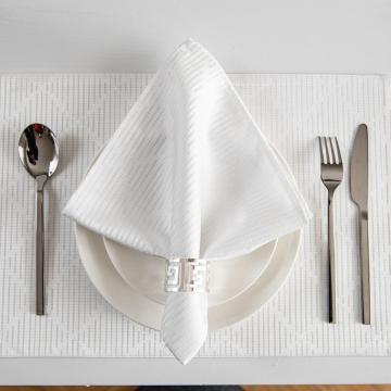 100% Polyester Jacquard Dining Table Napkins