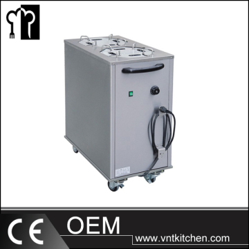 VNTK239-E Commercial Kitchen Equipment Electric Plate Warmer Cart