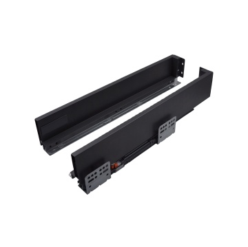 Slide cassetti in metallo slim cuscinetto per mobili da cucina - 86/116/166/196 mm di altezza
