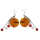 Natural Gemstone Agate Earring