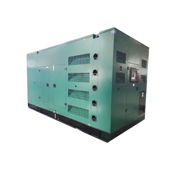 Portable Silent Diesel Generator: 3 Phase Alternator for Factory Use