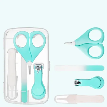 Colorful Baby Health Care Nail Clipper Suit