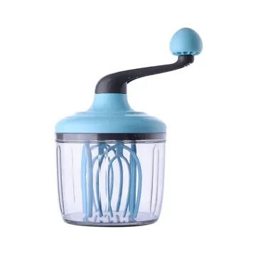 Manual Eggbeater Blender 1100ml - Multi-function Kitchen Mixer