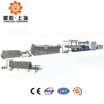 Automatic instant porridge production machine line