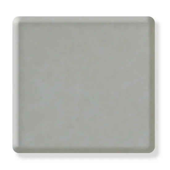 Square Decorative Grey Translucent Resin Panels For Bathroom Wall Stone Sheets