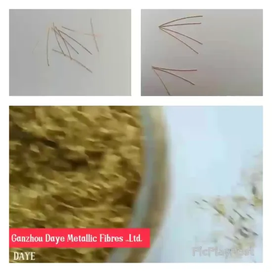 2020 Wholesale Straight Concrete Copper Plated Steel Fiber