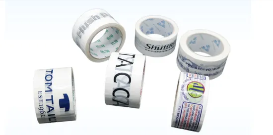 Printed colorful packing adhesive tape