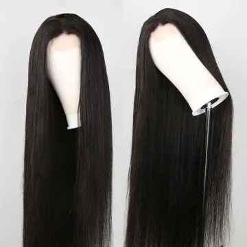 Mink Brazilian Virgin Human Hair Hd Full Transparent Lace Frontal Wig For Black Women Straight Lace Front Wig Human Hair