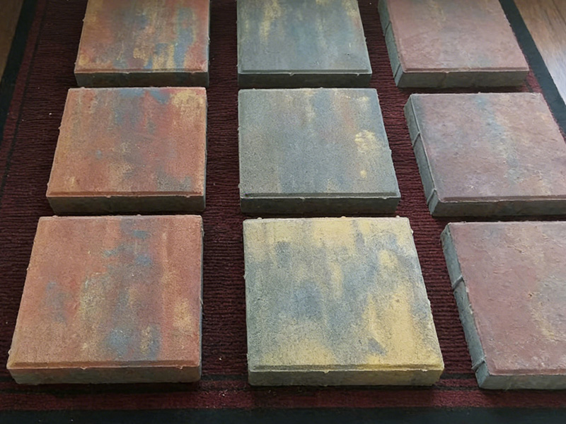 Color Interlocking Paving Bricks