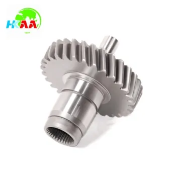 OEM precision machined 4340 steel helical teeth spline input shaft