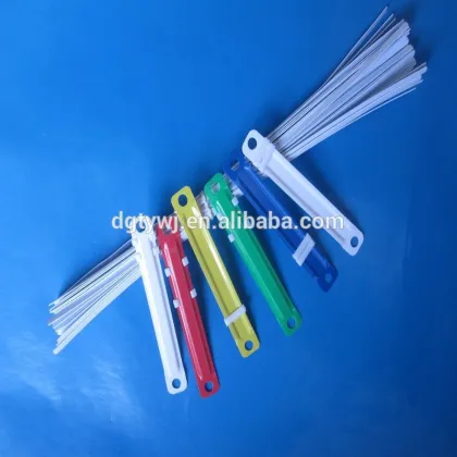 2015 hot sale stationery plastic fastener, clips and fastener for folders