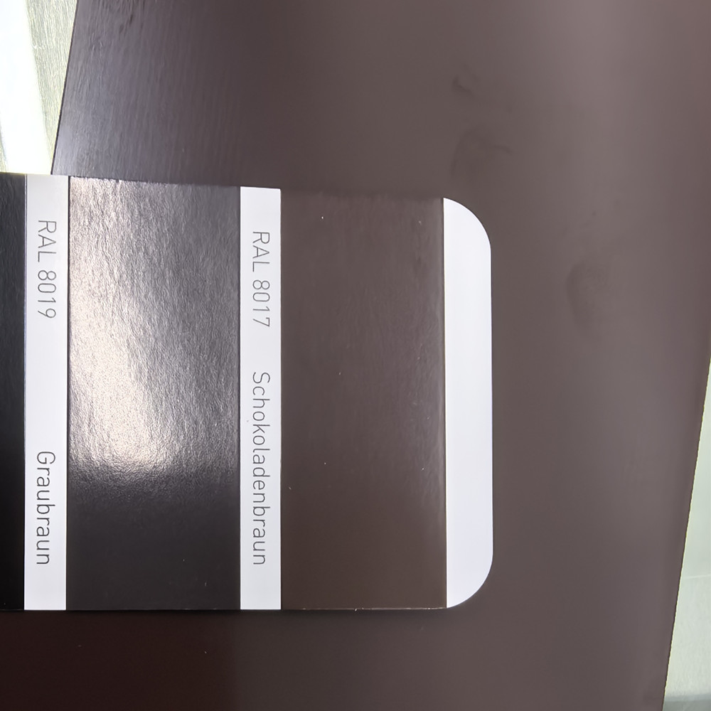 Chocolate brown Color Coated Aluminum